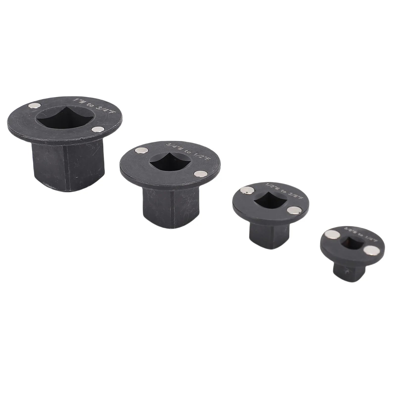 Adattatore per presa bassa con supporto magnetico 1 pollice M-3/4 pollici F 3/4 pollici M-1/2 pollici F Adattatore per presa bassa per spazi stretti