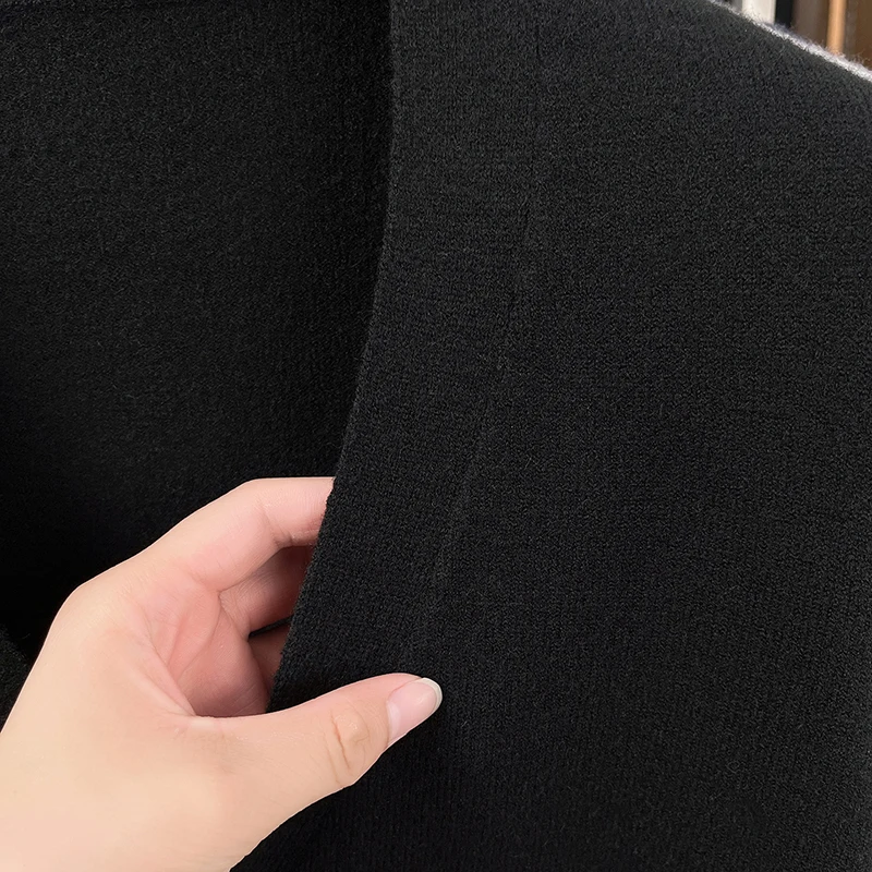 Herbst Winter Neue Strick-Strickjacke Mode Hochwertiges Klassisches Streifendesign Herren V-Ausschnitt Luxusmarke Business Casual Pullover Mantel – Detail 16