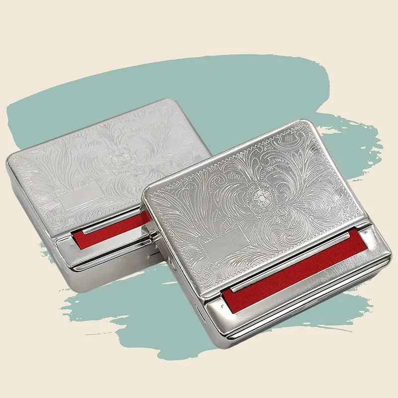 Automatic Cigarette Rolling Machine Rolling Machine Rolling Paper Cigarette Maker 70MM Tobacco Roller Box Case Tobacco Smoking - view 5