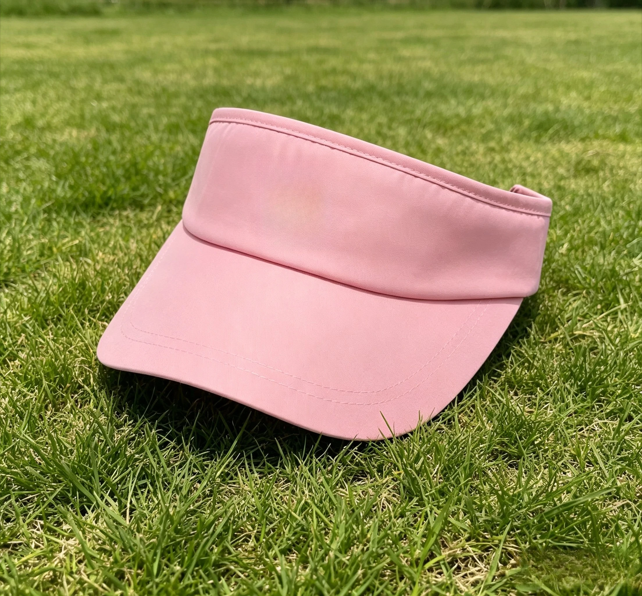 New Korean‑Style Golf Visor Hat for Women, Sun Protection Empty Top Cap, Breathable Sports Casual Fashion Visor Sun Hat