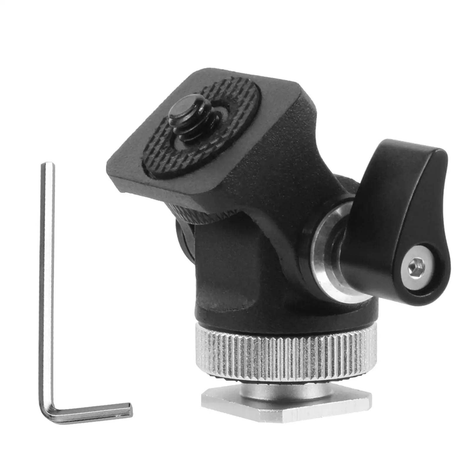 360 Swivel Hot Shoe Mount Adapter 1/4\