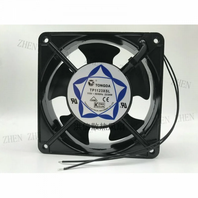 Y FOR  TONGDA TP1123XSL 12038 115V 22 20W 12CM copper wire cooling fan
