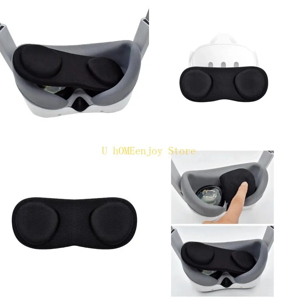 B0KF Lightweight Dust Cover Protective Sleeve Eye Pad Scratch Frees for MetaQuest 3