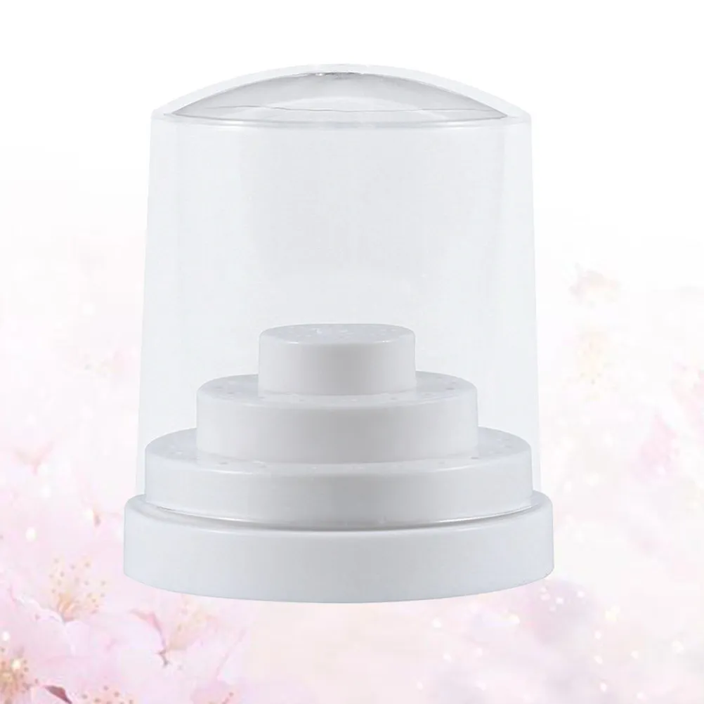 

1Pcs 48-Cavity Nail Drill Bit Container Plastic Nail Bit Holder Box for Manicure Tools Organized Grinding Head Storage Display