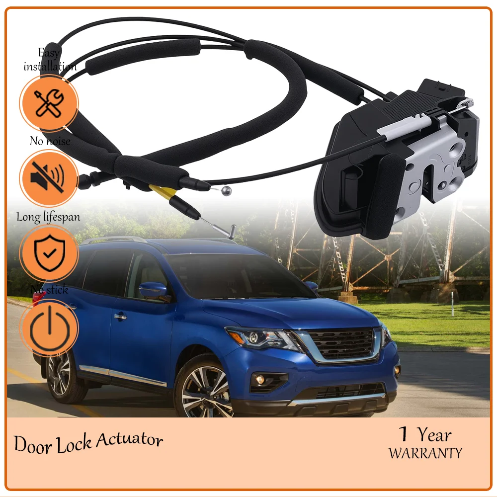 

Front Right Door Lock Actuator With Cables Fit For Nissan Pathfinder 2018-2020 Pathfinder oem 80500-3KA0A,80500-3KA0B,805009PM0B
