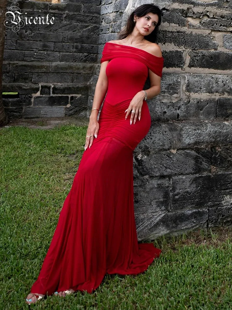 Vc Red Ruched Strap… - image