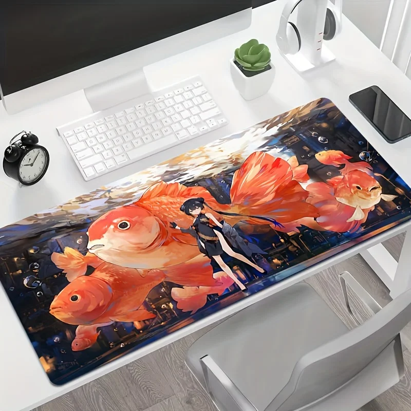 

Подарок на день рождения: Игровой коврик для мыши, настольный коврик с тканевой поверхностью, нескользящая резиновая основа для ПК, ноутбука, клавиатуры, использования на столе