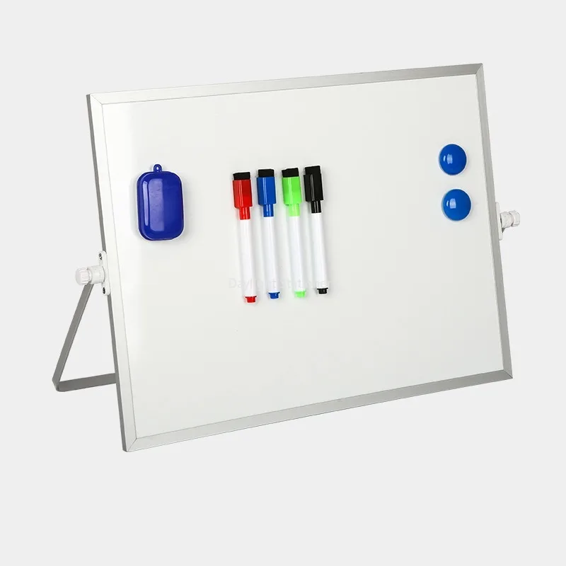 Portable Magnetic Whiteboard with Desktop Stand for Home Office Pizarra Blanca Bulletin Board Double-sided Whiteboard