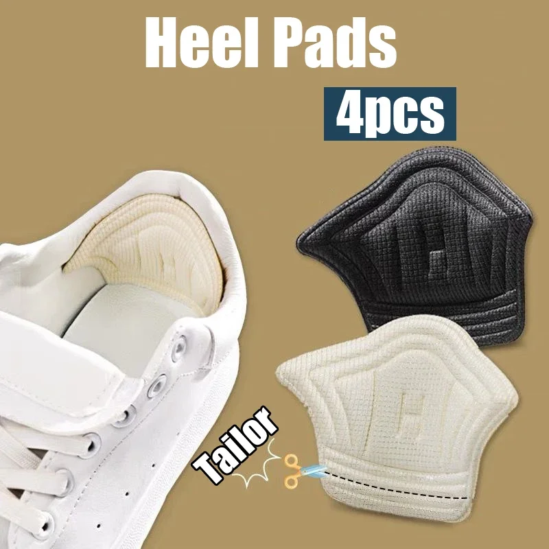 Heel Pads Insoles for Sport Shoes Adjustable Feet Size for Shoes Patch Insoles for Heel Protector Back Sticker High Heel Cushion