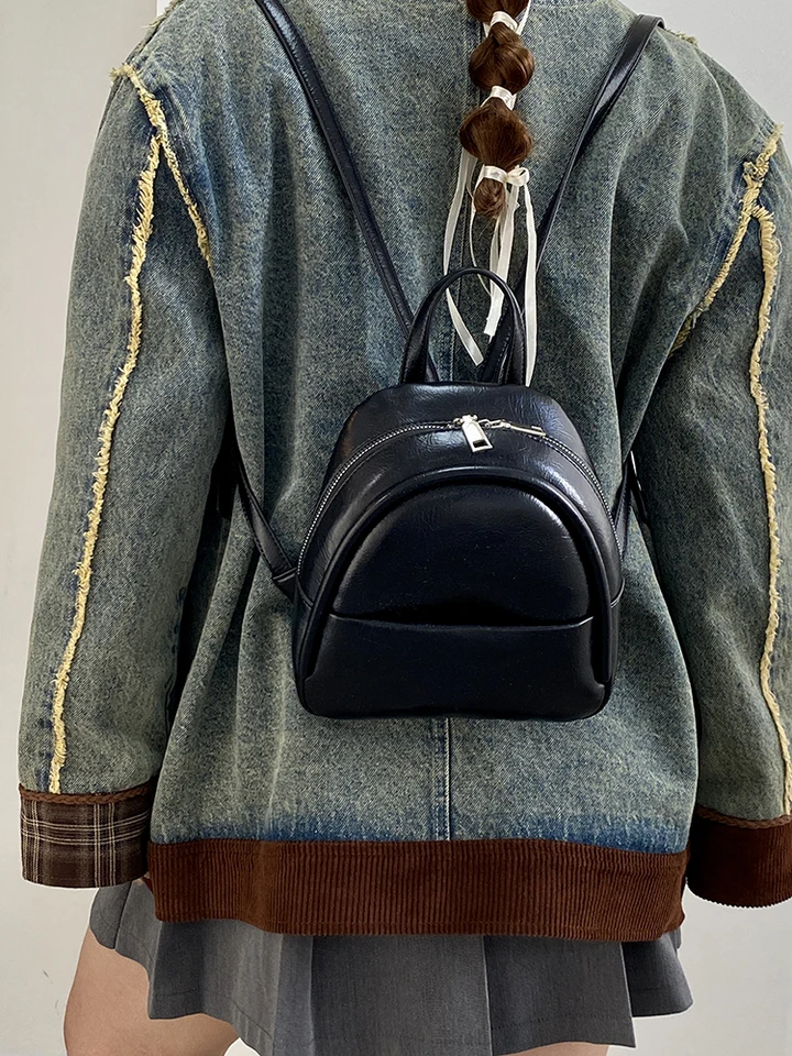 1670 Mini Backpack , Small Leather Backpack Purse Fashion Handbag Amazon.com: FADEON Mini Backpack Purse for Women, Designer  main image 2