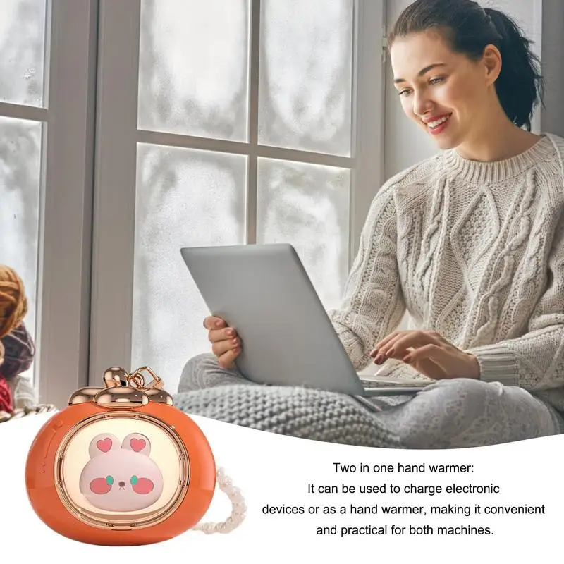 Electric Hand Warmer Electric Handwarmers Reusable Hand Heater Portable Hand Warmer Fast Heating Cartoon Heated Hand Warmers USB