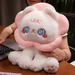 30CM Lovely Cat Plush Toys Stuffed Soft Kawaii Floral Cat Dolls for Valentine Birthday Gifts