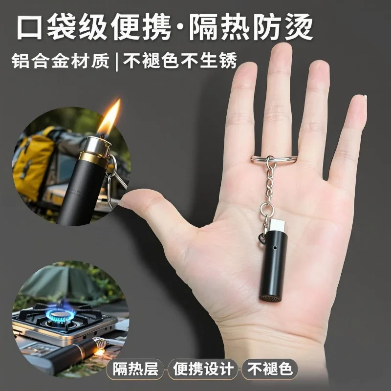 Mobile Cigarette Lighter, Car Cigarette Lighter Adapter, USB Windproof Tungsten Filament Wireless Portable Electronic Lighter view 2