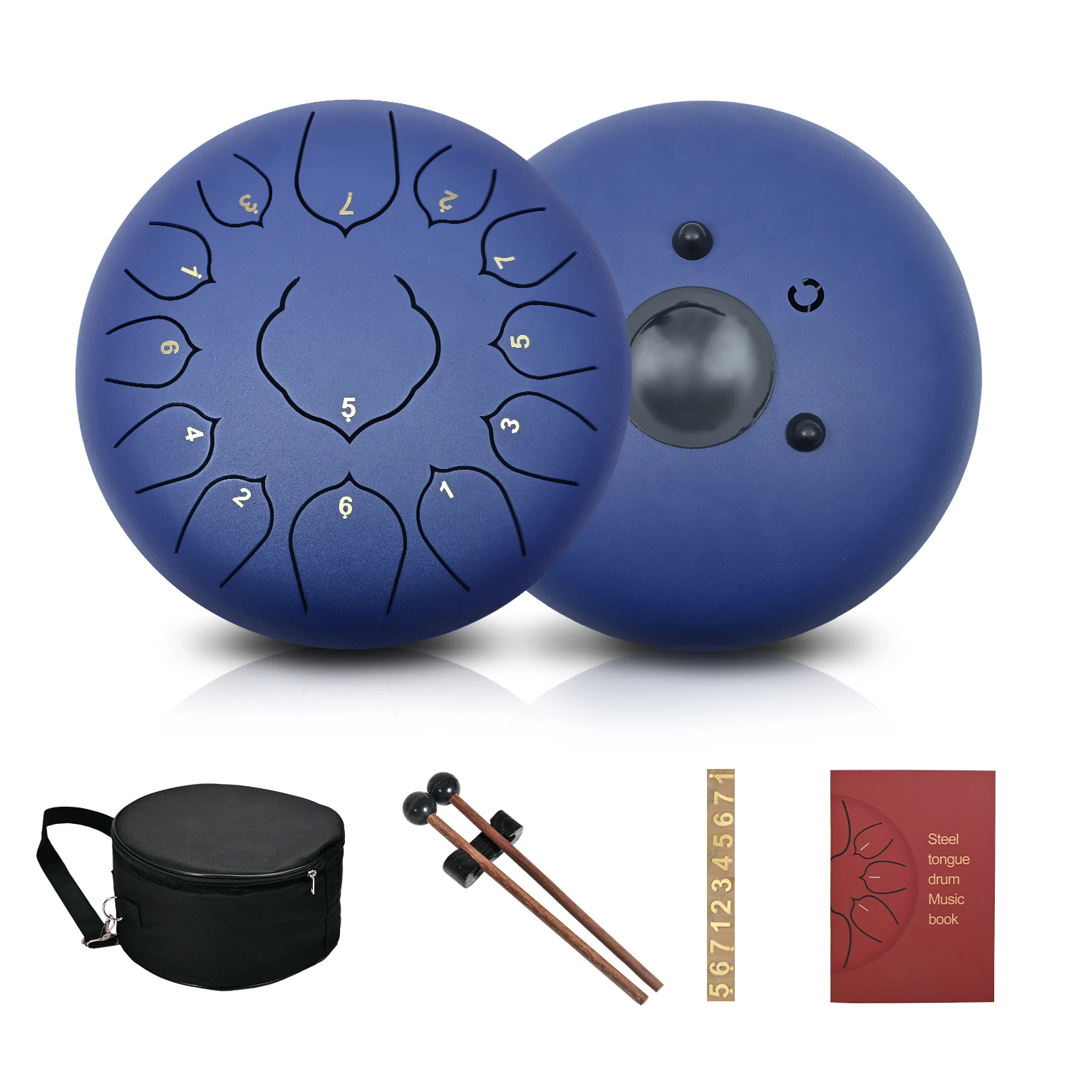 Tongue Percussion Chakra Drum  - Tongue Drum Steel recension och pris