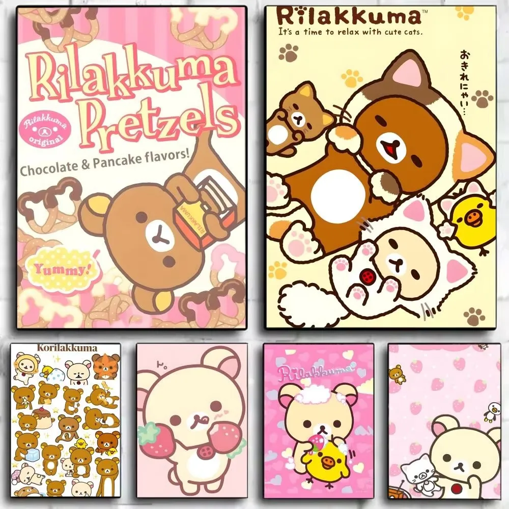 DIY 5D Diamond Painting, Rilakkuma Cartoon Art, Hobby Craft for Home Wall Decor, Ideal Gift for Cartoon Fans