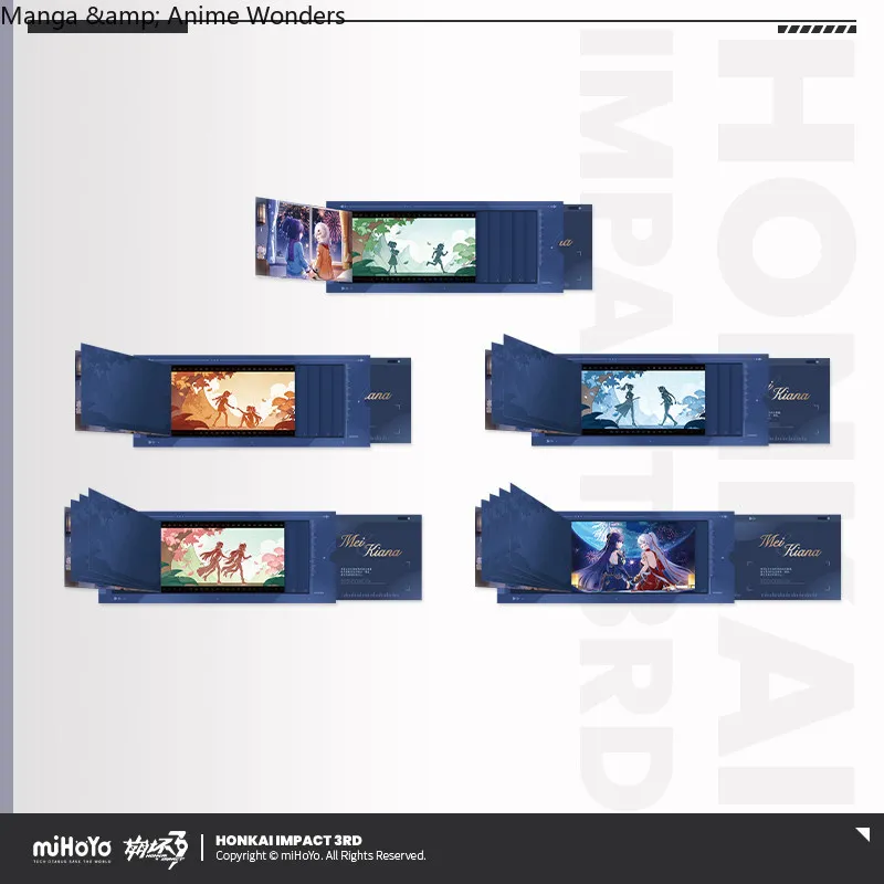 

Genuine Official Honkai Impact 3 Kiana Bronya Zaychik Pulling Cards Draw Laka Gift Xmas Cosplay Halloween Game Birthday Gifts