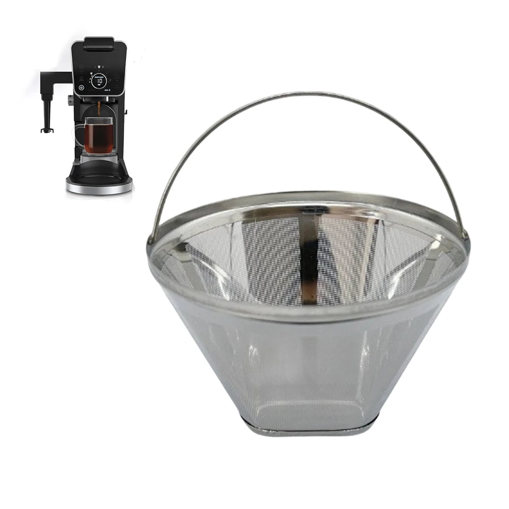 For 4 Cone Coffee Makers Cone Filter Mhw Muvna Fits 4 Cone Coffee Makers Fine Mesh Screen Reusable Metal Filter