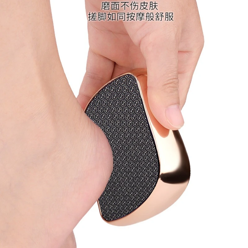 

Нано-стеклянная шлифовальная машинка для ног, портативный шлифовальный камень для удаления омертвевшей кожи, инструмент для ухода за ногами, отшелушивающий соскабливание пяток, шлифовальный камень для педикюра