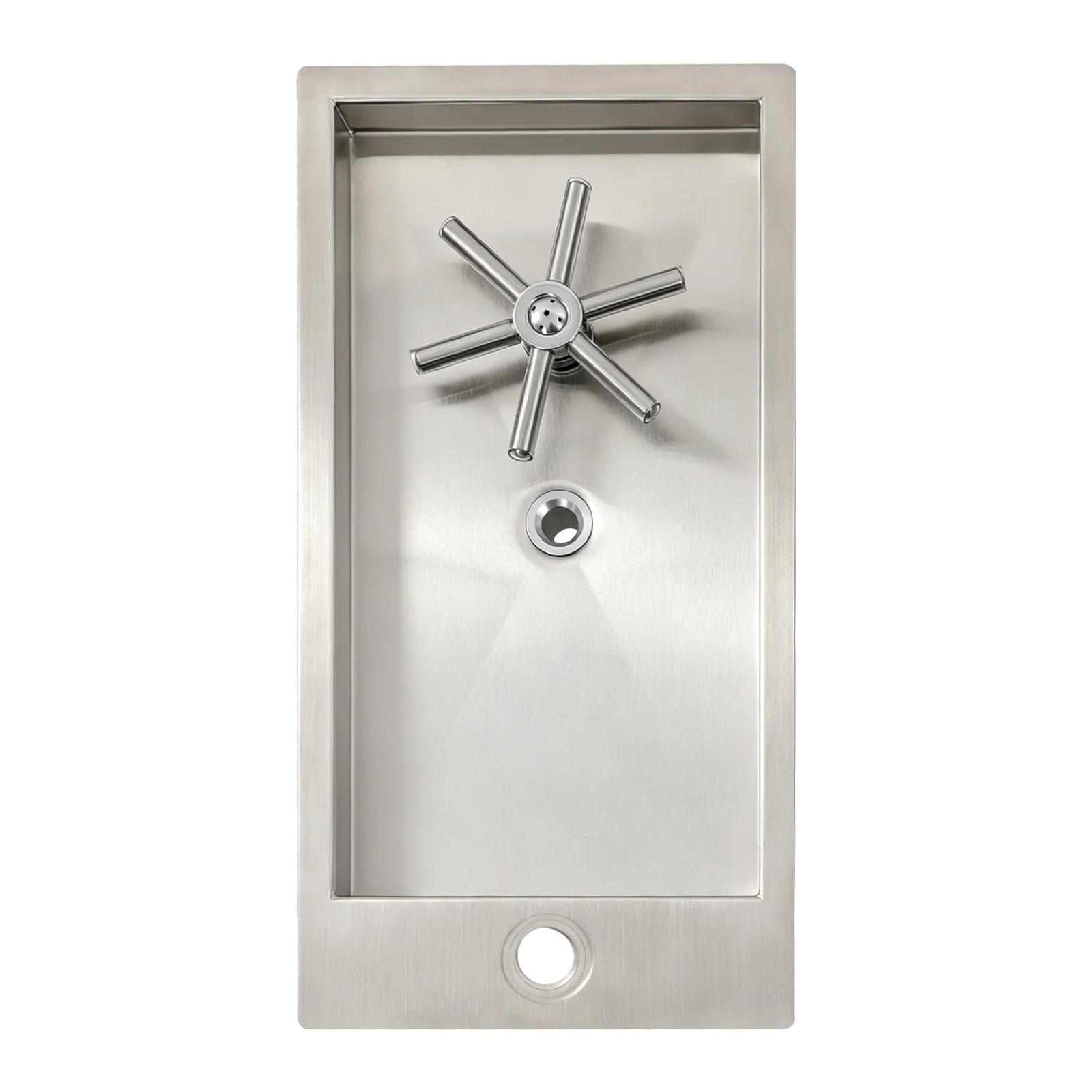 Dishwasher Glass Rinser, Cup Washer Stainless Steel Glass Cleaning Rinser with Faucet for Homes Restaurants Bars, Milk Tea Shops Coffee Shops Hotels Pubs All Types of Cups Including Baby Bottles Drinking Glasses Coffee Cups