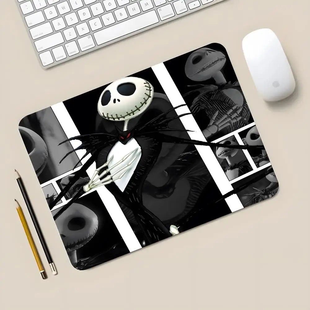 Disney Jack Skellington koszmar przed świętami Bożego Narodzenia podkładka pod mysz laptop stacjonarny prosta gumowa mała podkładka antypoślizgowa 450x400