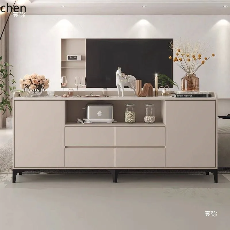 b3 cream style sideboard slate backrest bench horizontal hall partition cabinet