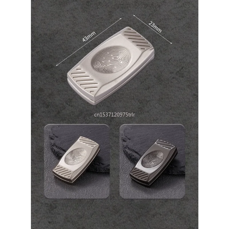 Magnetische Push-Karte Mechanische Slider Stress Relief Spielzeug Schieben Platte Münze EDC Metall Entlasten Anti Stress Zappeln Sensorischen Spielzeug
