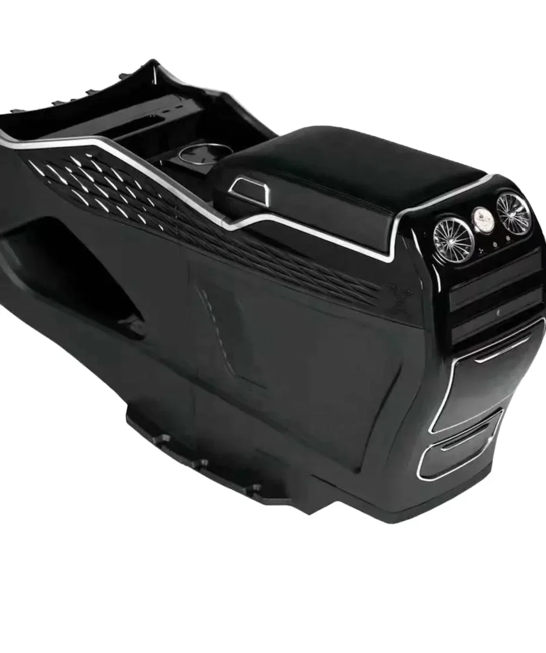 

2024 Manufacturer luxury Car Interior accessories Electric Front Passenger Seats armrest VIP Van Driver Central console for LC