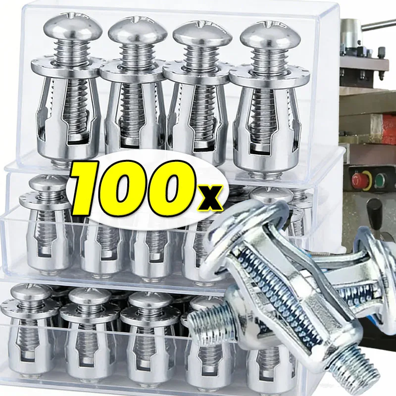 Petal Screw Jack Nuts Screw Anchors Petal Expansion Anchors Metal Rivet Nut Expansion Plugs Lock Fixed Bolt Board Wall Fastener