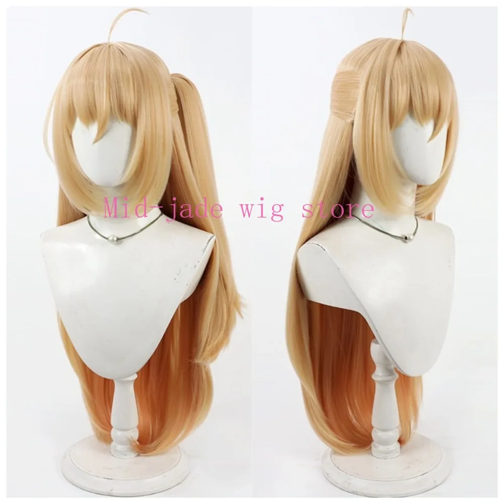 Cissia Cosplay Wig Realistic Scalp Highlight Detachable Ponytail for Summer Character Convention and Photo Shoot