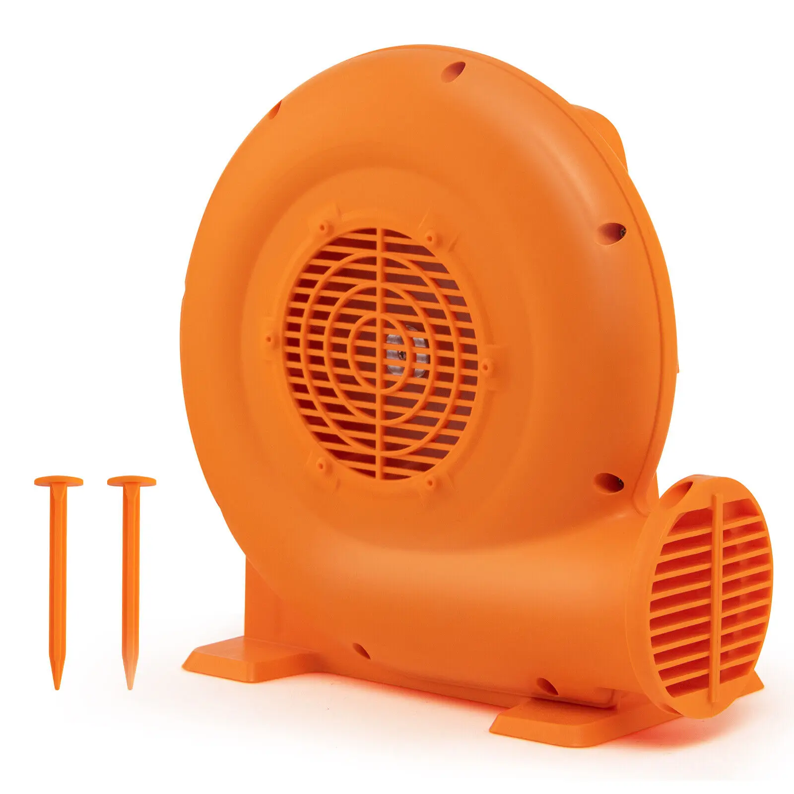 Babyjoy 550W 0.7HP Air Blower for Inflatables w/ 25FT Wire &GFCI Plug for Indoor Outdoor