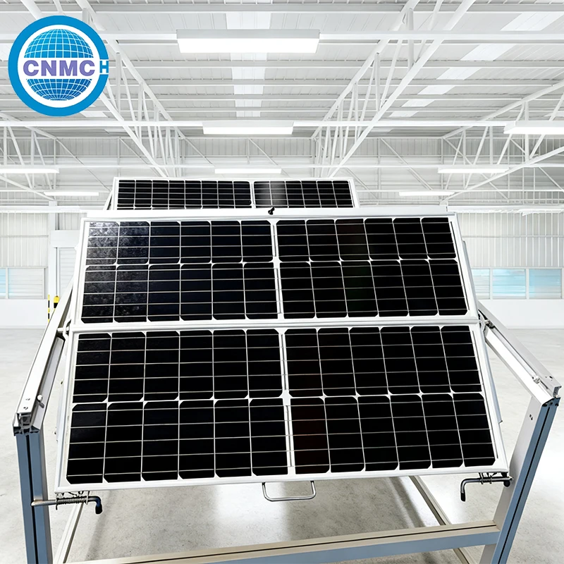 CNMC Foldable Solar Panel Weatherproof Compact Design With Multi-Gate solar panel Technology For Family house Use