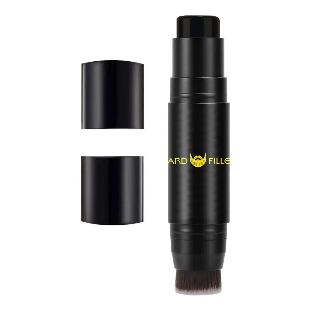 Double Headed Beard Pencil Filler for Men Waterproof Beard Pen Sweat Proof