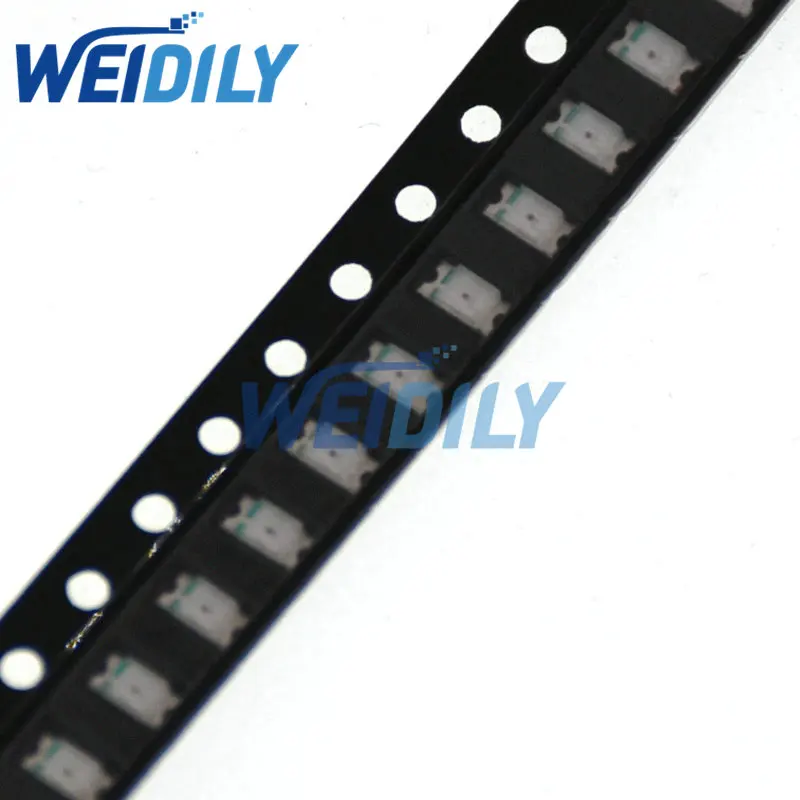 100PCS 1206 SMD White Red Blue Green Yellow 20pcs each Super Bright 1206 SMD LED Diodes Package Kit