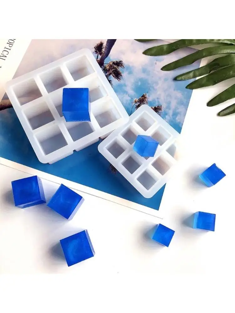 

Cube Decoration Silicone Mold Jewelry Epoxy Resin Casting Jewelry Tool Making Resin Diy Craft Home Decorations
