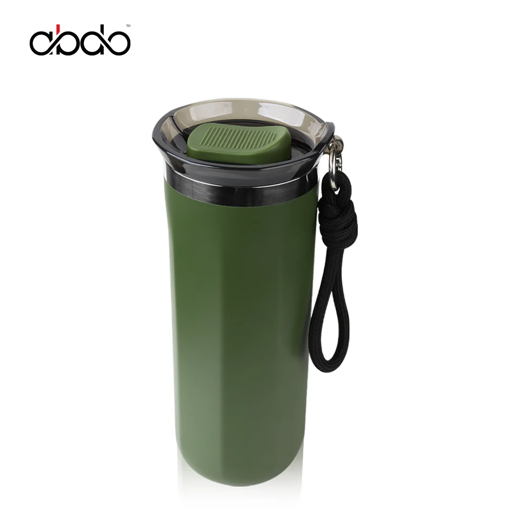 

Thermal Coffee Travel Mug Tumbler with Handle and Lid for Travel Stainless Steel Thermos Bottle Vacuum Flask Leakproof Drinkware