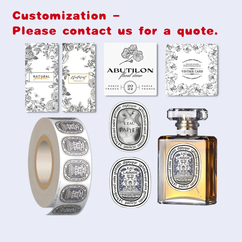 

на заказ.Наклейка на флакон духов на заказ