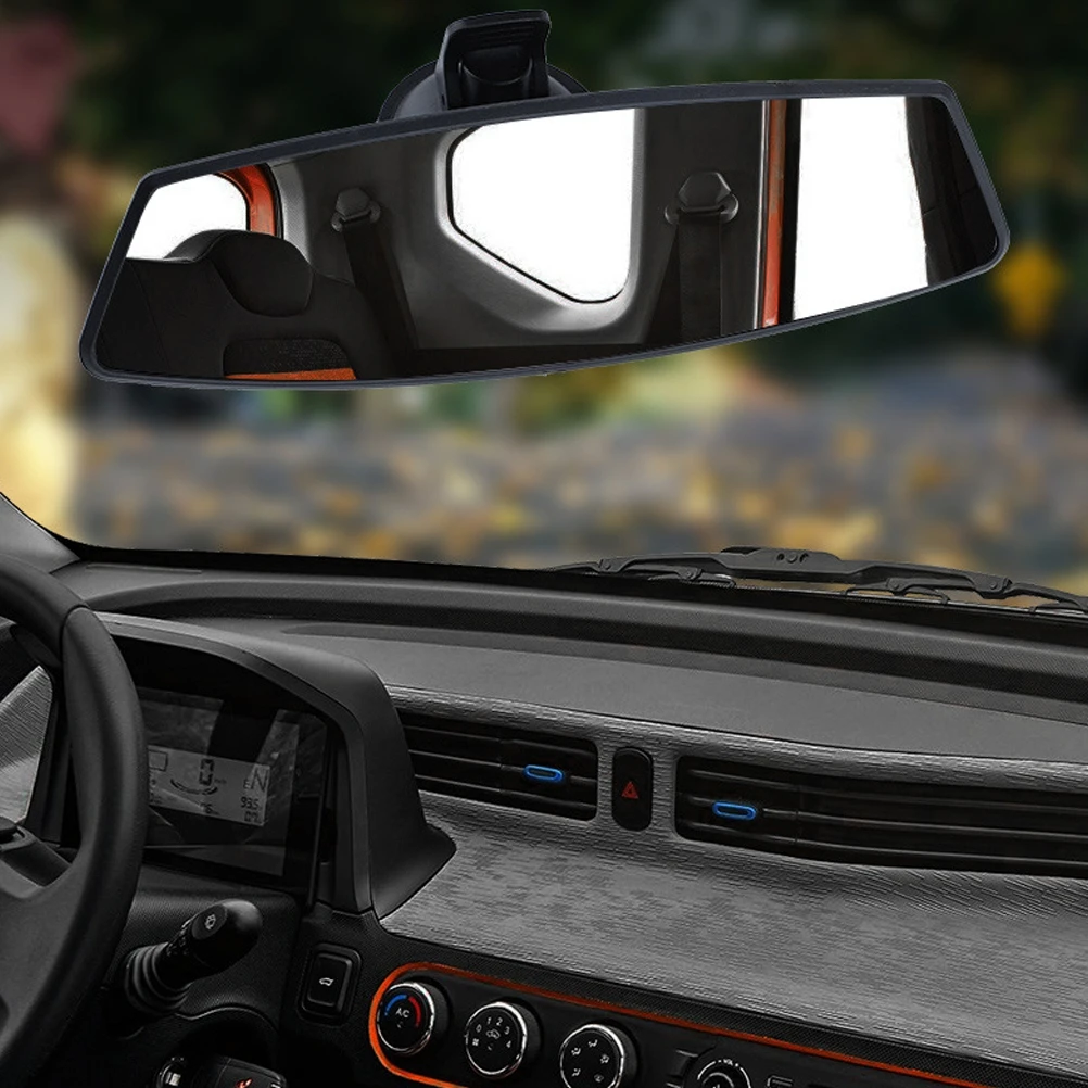 

Interior Rear Mirror Large Field ABS Glass Easy Install Rear View Mirror Replace Car Auto Accessories Decorative Items