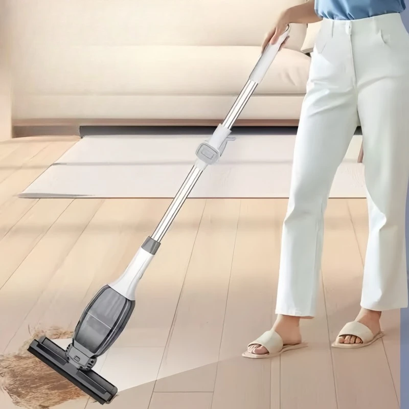 Glass cleaning, suction and scraping integrated wireless wiper household handheld electric