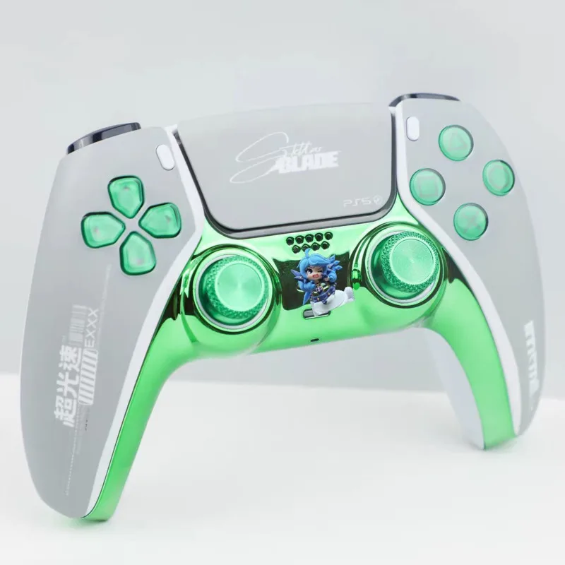 For PS5 Controller Stellar Blade EVE Replacement Shell Dual Sense Stellar Blade Case DIY Accessories