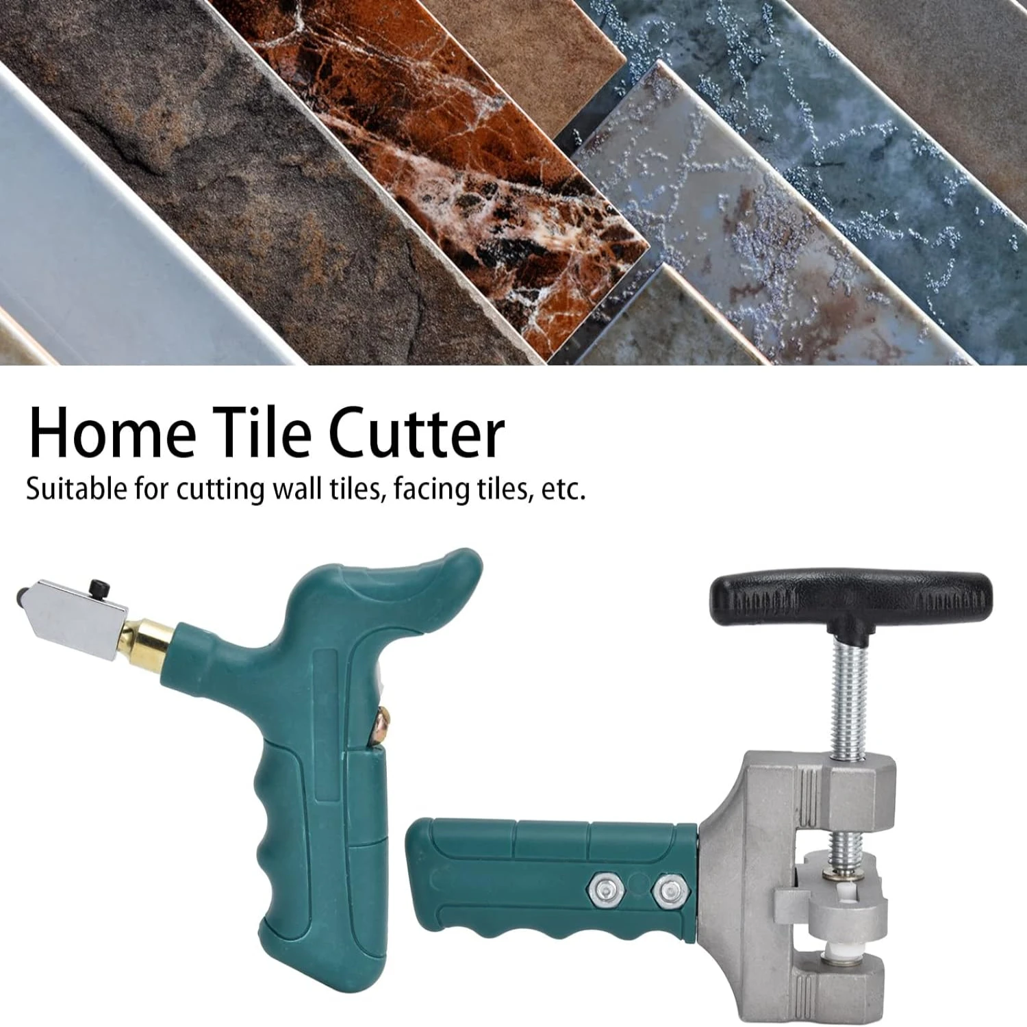 

Effortless and Smooth Professional Glass Tile Cutting Kit - Achieve Precise Cuts on Wall and Facing Tiles with Ease. Perfect for