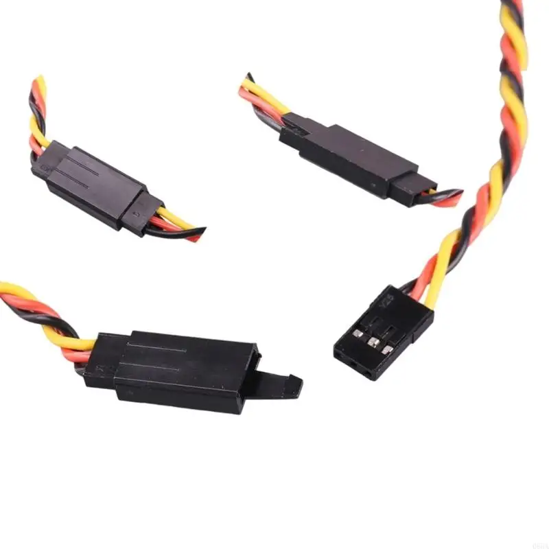 10 쌍 단열 된 서보 플러그 암/수컷 확장 와이어 터미널 크림프 핀