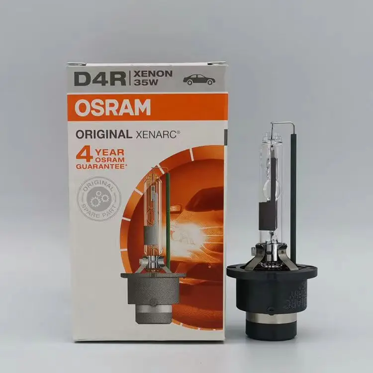 Gratis ongkir 1ชิ้น D2S D1S OSRAM D3S D8S D4R D4S 35W 4500K origianl xenarc รับประกัน4ปีจุด E1ผลิตในเยอรมนี