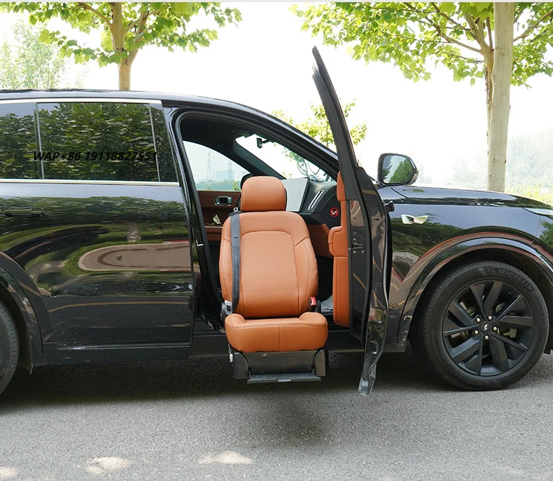 EMC CE Certified Luxury Electric Swivel Car Seat for Disabled &  Users Made of Premium Leather