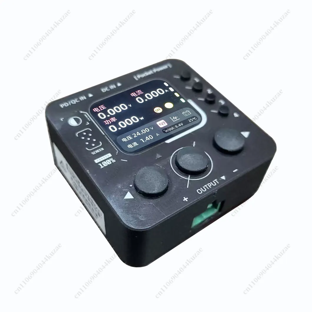 For PocketPower Adjustable Digital DC Power Supply, Portable Constant Voltage Constant Current Power Source for Repair DIY