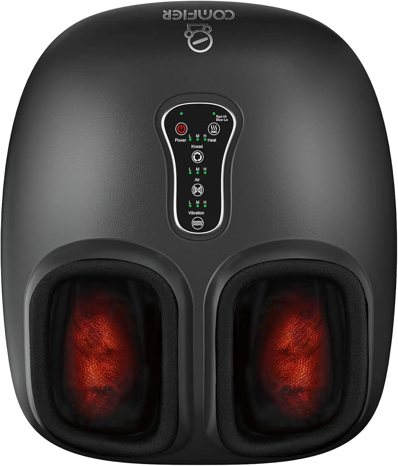 

Heated Shiatsu Foot Massager with Vibration & Compression, 13Inch, Ideal for Plantar Fasciitis Pain Relief and Gifts