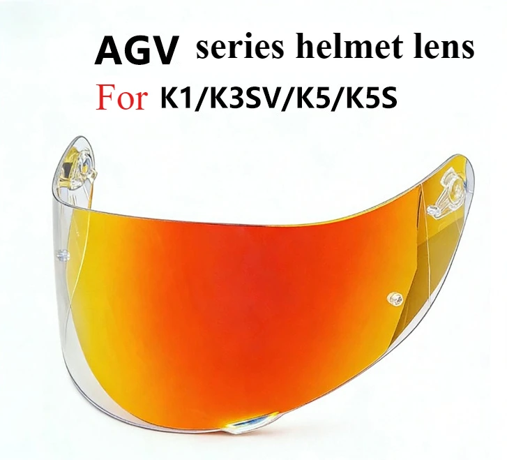 For AGV K1/K3SV/K5 Motorcycle Helmet Lenses Anti-fog Color-changing Electric Vehicle Helmet Windshield Fashion Trend Accessories