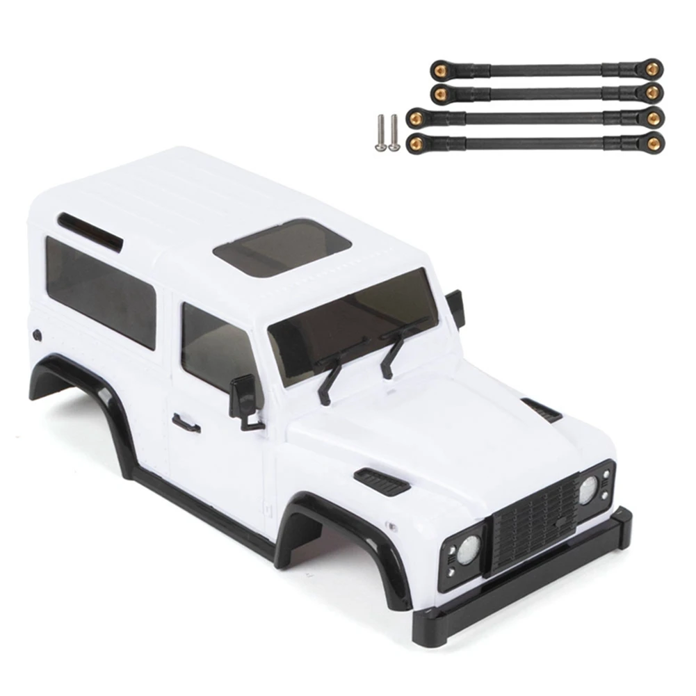 

Жесткий Пластиковый корпус D90 для 1/24 Axial SCX24 JLU 1/16 XIAOMI Jimny RC Crawler Car DIY обновленные детали, белый