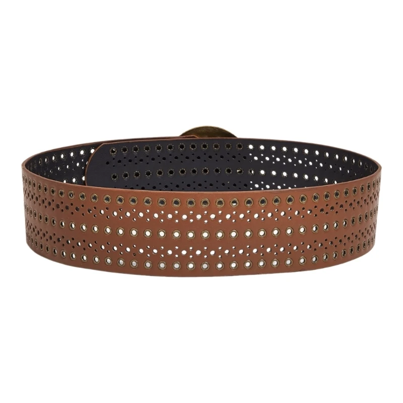 Chaîne ceinture large avec œillets, bijoux Costume Sexy pour Jeans, bijoux corps pour femmes filles chaudes