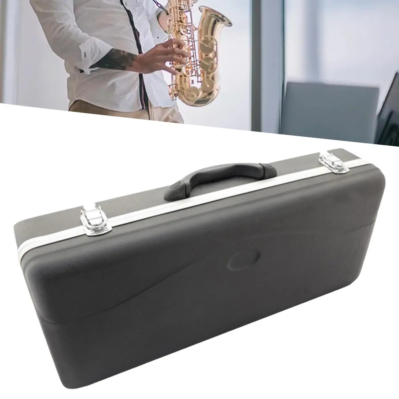 

Saxophone Case for Alto Alto Sax Bag Portable Lightweight Sturdy Saxophone Carrying Case Saxophone Bag for Performance Gift