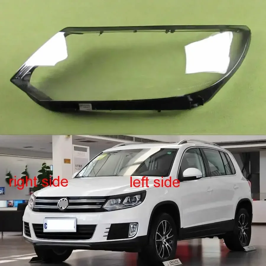 

Для VW Tiguan 2013 2014 2015 2016 2017 галогенные автомобильные аксессуары, крышка фары, прозрачный абажур, корпус фары, линза